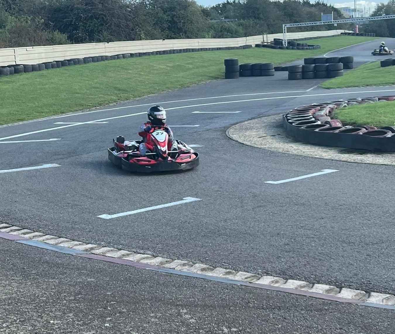 Bellway NHC - Victory at Charity Carting Event