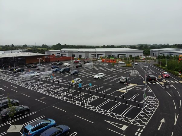 Construction of new build retail Sainsburys Supermarket for R G Group Ltd.
