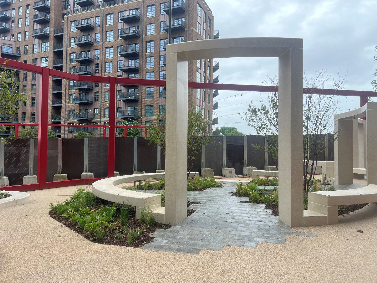 Retail Construction Project at White Horse Square