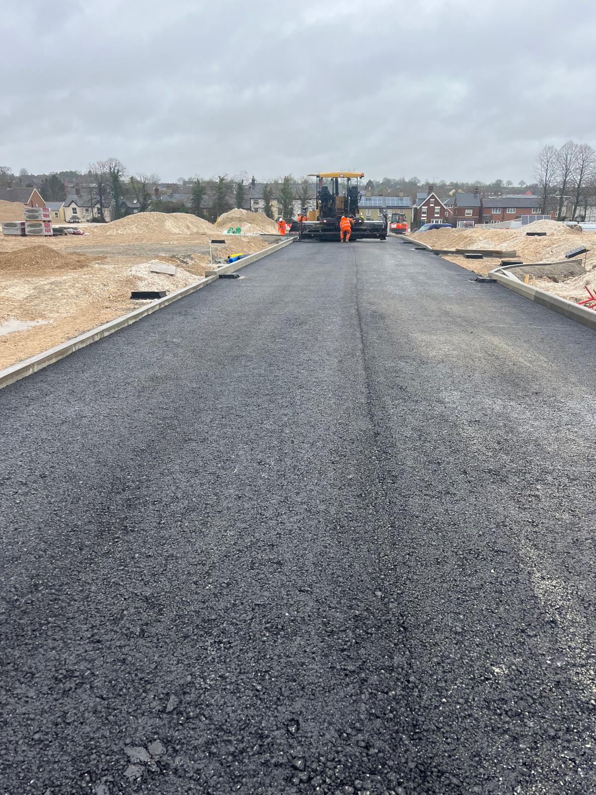 Infrastructure Construction Project in Saffron Walden, Essex for Lidl