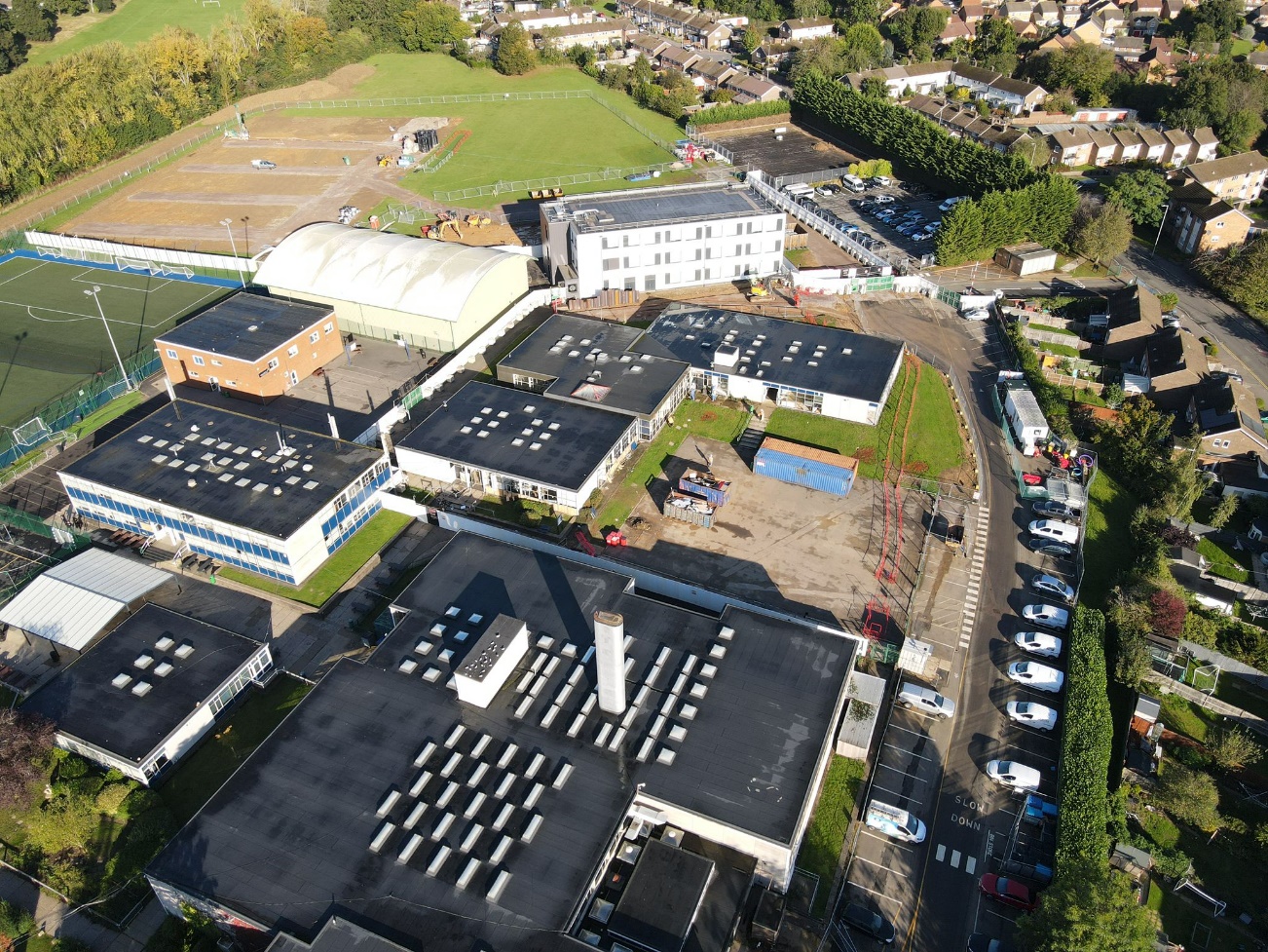 Educational Construction Project in Hemel Hempstead, Hertfordshire for Bowmer & Kirkland - Laureate Academy