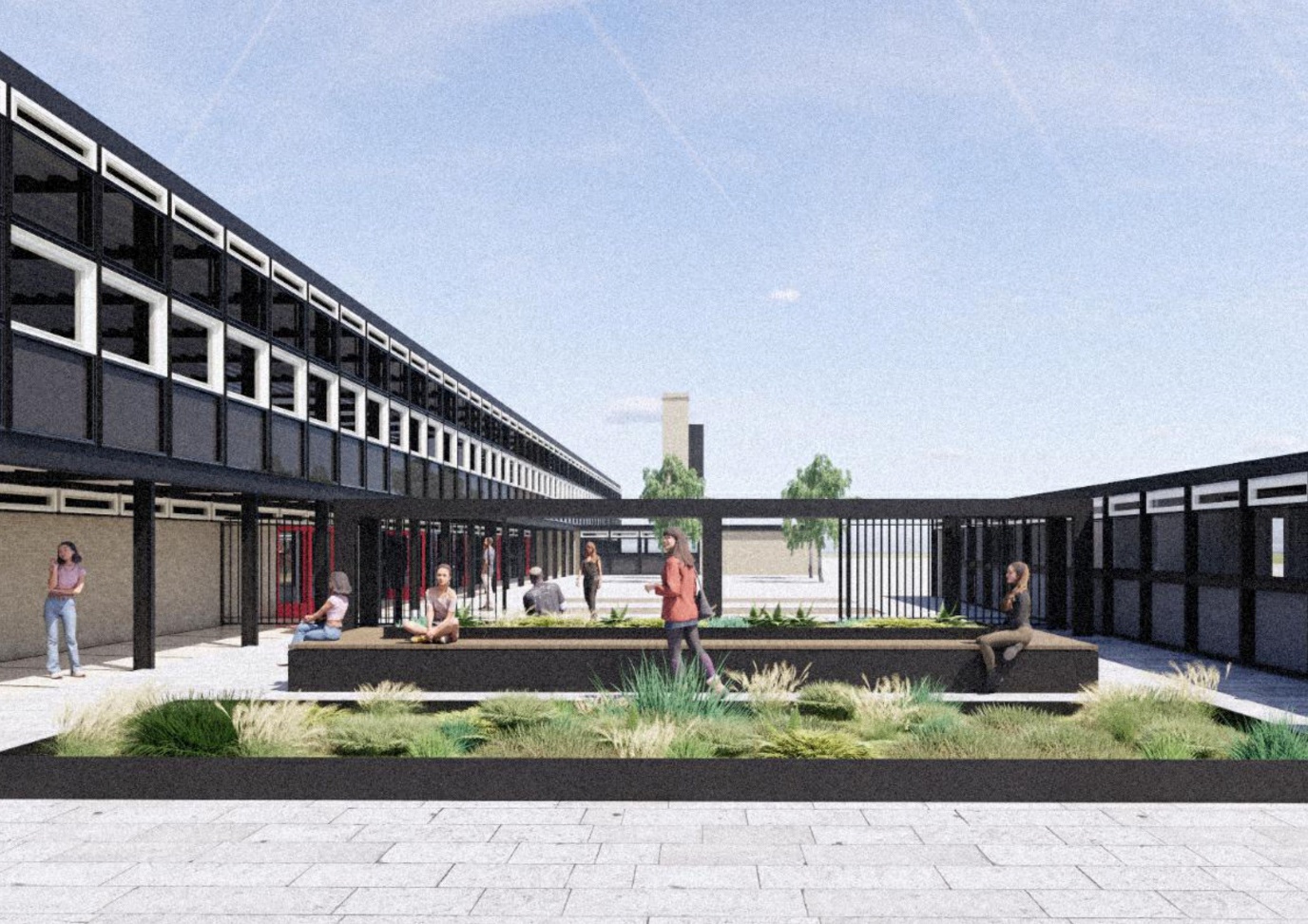 Educational Construction Project for Bowmer & Kirkland in Hunstanton, Norfolk - Smithdon High School